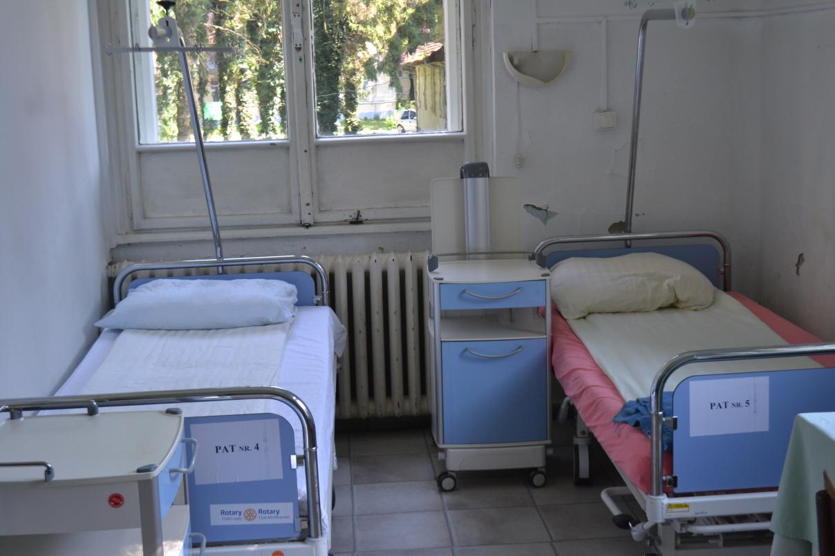 Im Städtischen Krankenhaus Lugoj sind die Krankenhausbetten, die ehemals im Universitätsklinikum Jena gestanden haben, von großen Nutzen für Mitarbeiter und Patienten. 
