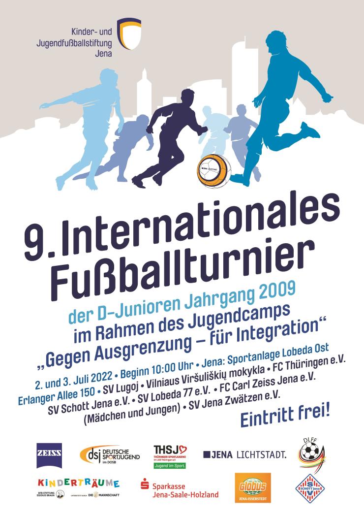 Plakat Fußballturnier