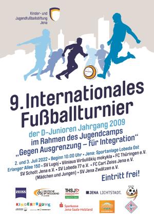 Plakat Fußballturnier